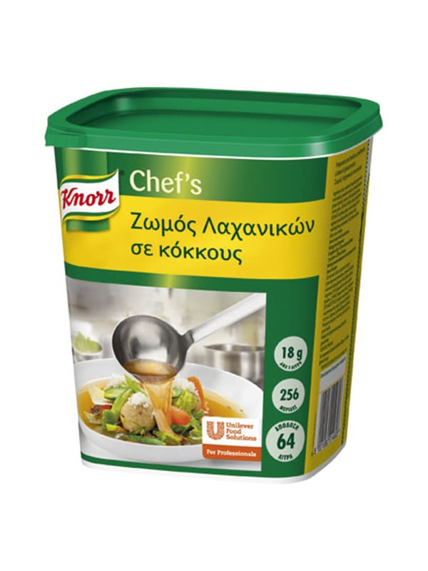 Ζωμός λαχανικών σε κόκκους 1,25kg KNORR
