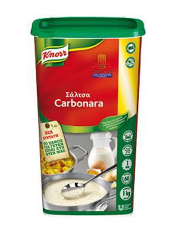 Σάλτσα καρμπονάρα 1kg KNORR