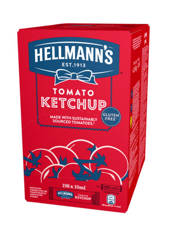 Μερίδες κέτσαπ 10ml HELLMANN'S