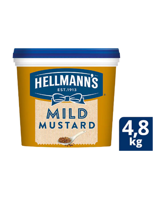 Απαλή μουστάρδα 4,8kg HELLMANN'S