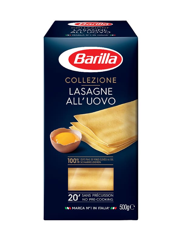 Λαζάνια αυγών 3kg Barilla