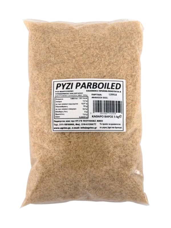 Ρύζι paraboiled catering 5kg AGRINO