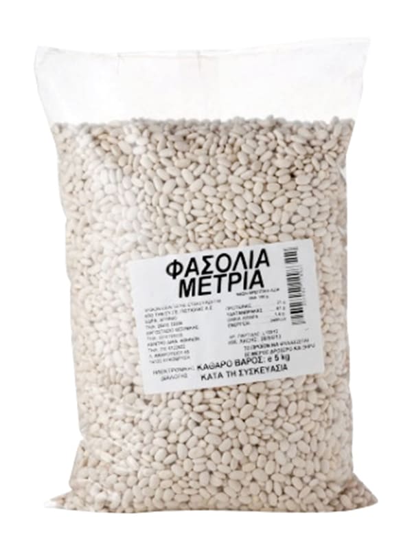 Φασολιά μέτρια 5kg AGRINO
