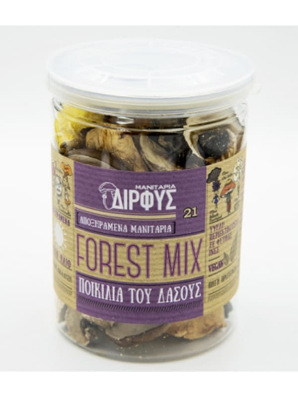 Ποικιλία μανιταριών του δάσους Δίρφυς 30gr