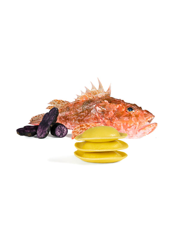 Cappellaccio 22g Scorpion Fish, Purple Potato 2.5kg Del Prete