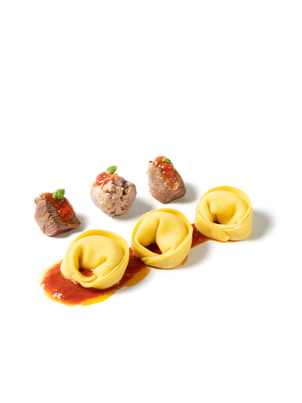 Tortello 50g with Neapolitan Ragu 2,5kg