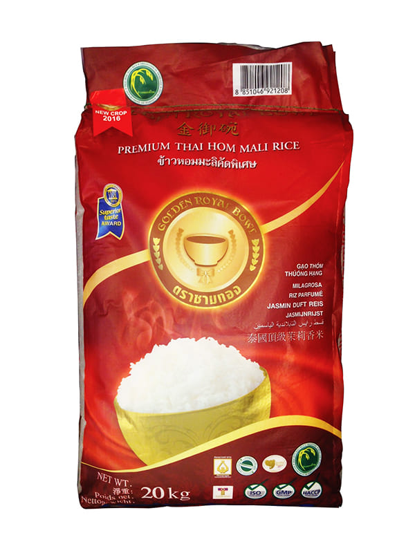 Ρύζι Jasmine 20kg Golden Bowl