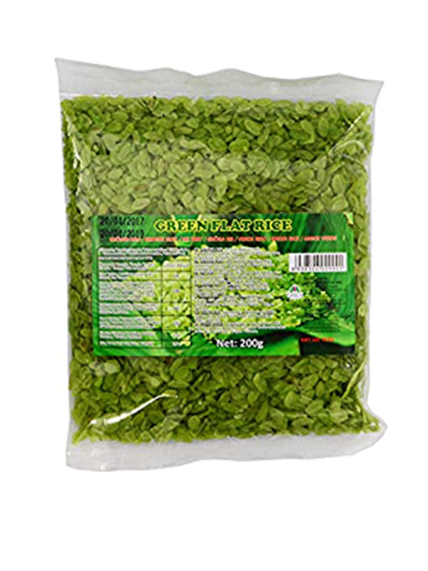 Green flat rice com dep xahn 200g