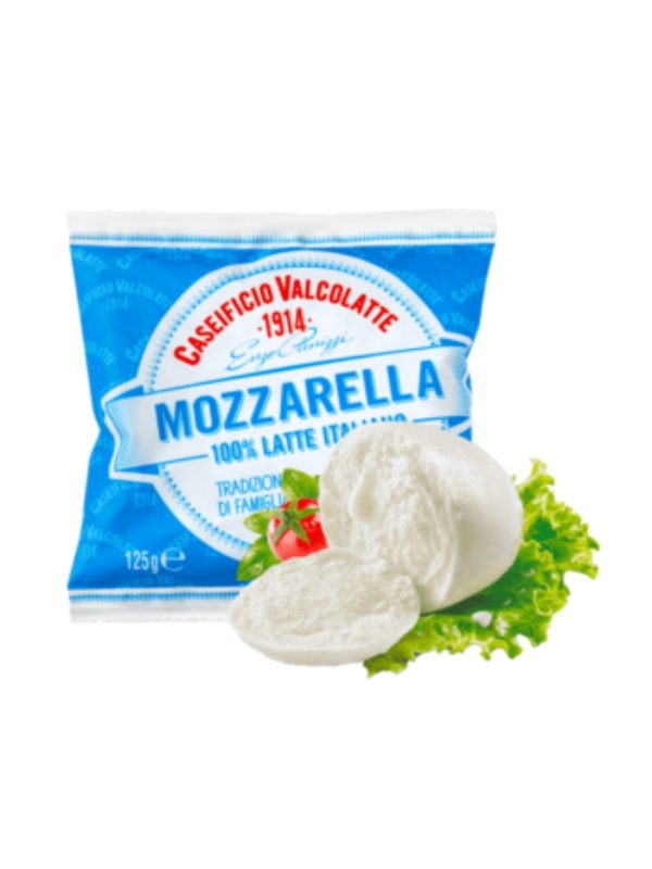 ΦΡΕΣΚΙΑ MOZZARELLA 125g VALCOLATTE