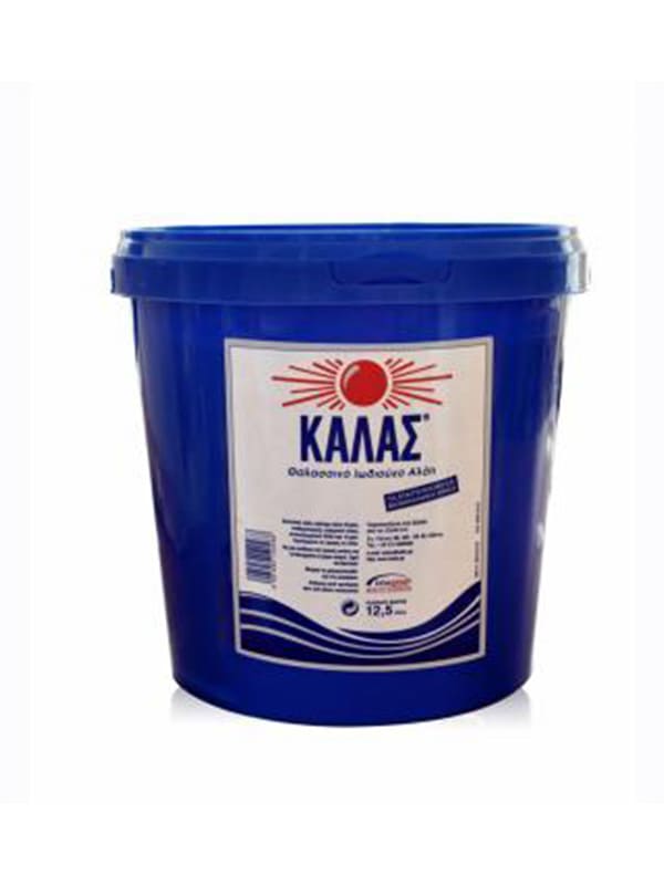 Αλάτι Kallas σε κουβά 12.5kg