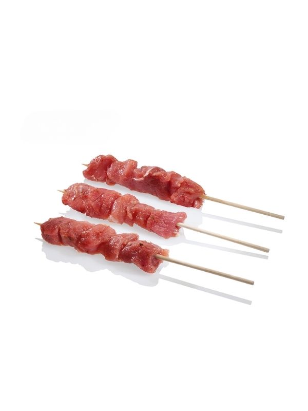 ΧΟΙΡΙΝΟ ΣΟΥΒΛΑΚΙ ΜΠΡΙΖ/ΜΟ (ΛΑΙΜΟΣ) B.M. 100g 1X6,1kg