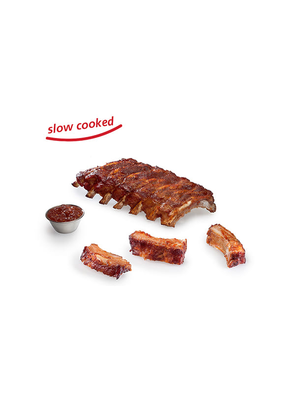 Spare ribs bbq ψημένα 2,2kg STOHOS