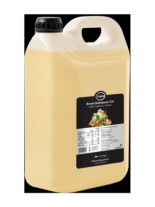 Βαλσάμικο λευκό ξίδι 4lt ΠΑΝ
