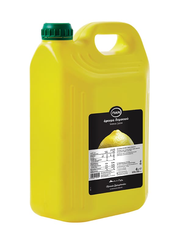 Lemon dressing (άρτυμα λεμονιού) 4lt ΠΑΝ