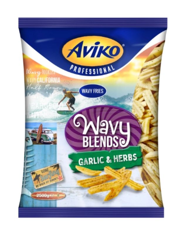 WAVES BLENDS GARLIC & HERBS 4X2.5kg AVIKO