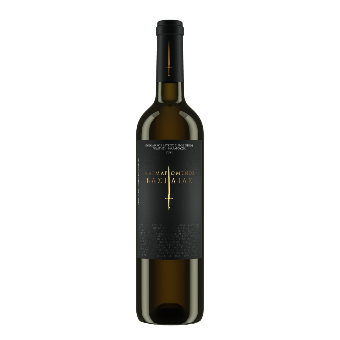 Μαρμαρωμένος Βασιλιάς λευκός ξηρός 750ml