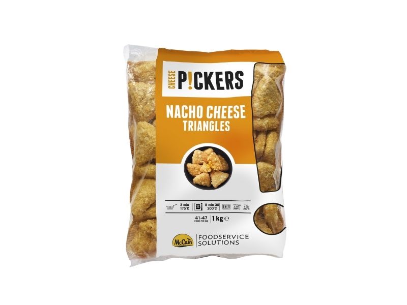 Mccain nacho cheese triangles 1kg
