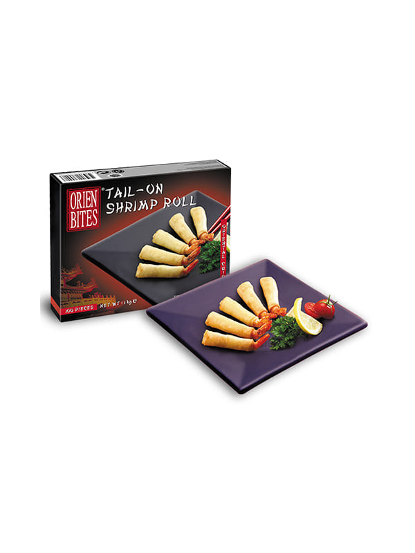 Tail on shrimp roll 10gr Orien Bites 1kg