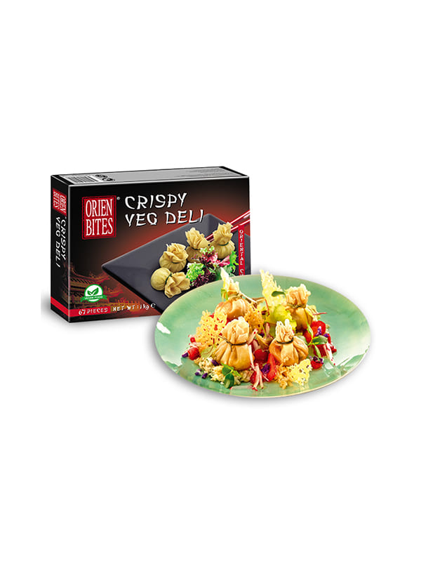 Crispy deli λαχανικών 15gr (67pcs) Orien Bites 1kg