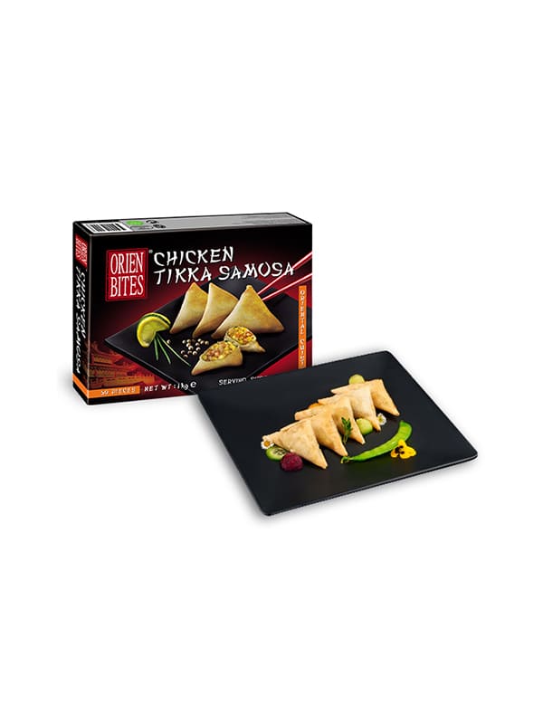 Chicken tikka samosa (50pcs) Orien Bites 1kg