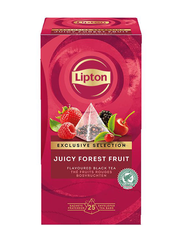 Lipton πυραμίδα premium φρούτα δάσους (25χ1.7gr)