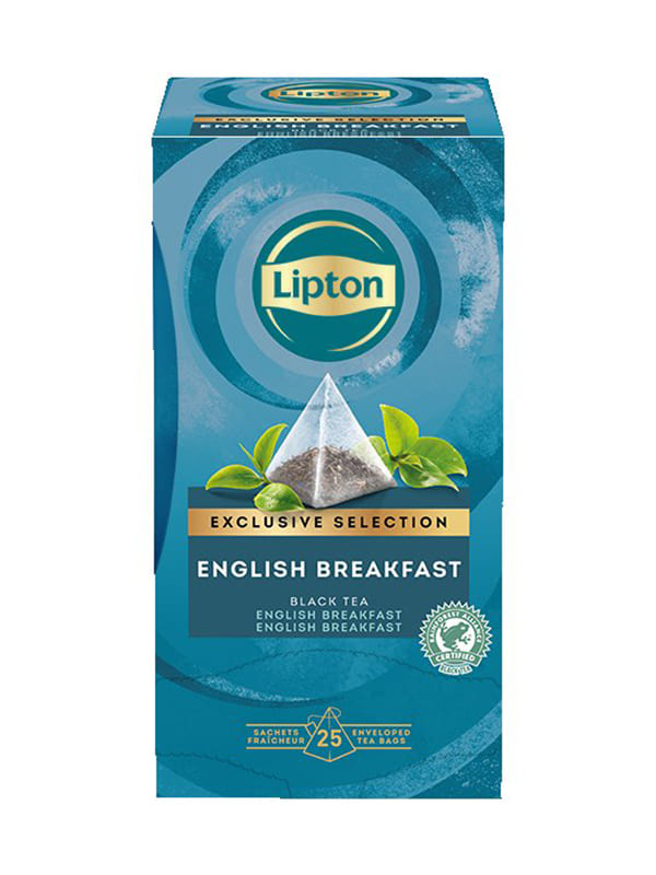 Lipton πυραμίδα premium english breakfast 25χ2gr)