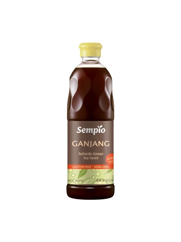 AUTHENTIC KOREAN SOY SAUCE GANJANG GLUTEN FREE SEMPIO 12X860ml