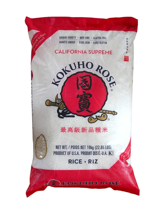 SUSHI RICE CALIFORNIA KOKUHO 1X10kg