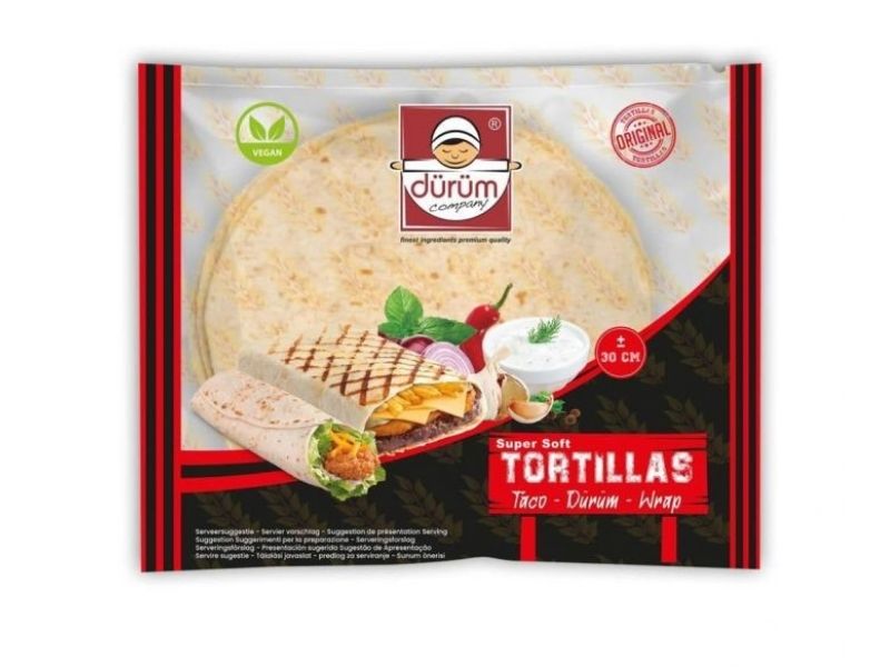 TORTILLA DURUM 30cm 6X18TEM