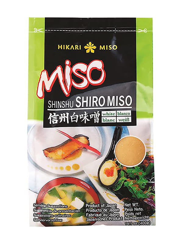 Miso soybean paste white (shiro miso) Hikari 400gr
