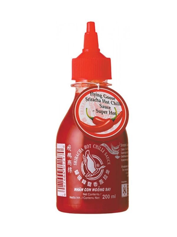 Sriracha hot chilli sauce 200ml FLYING GOOSE