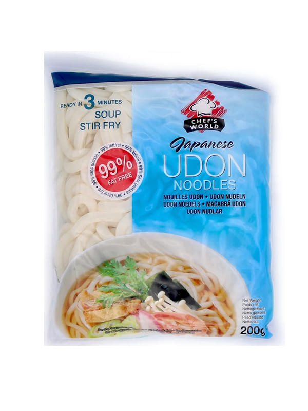 Japanese udon noodle 200g CHEF'S WORLD