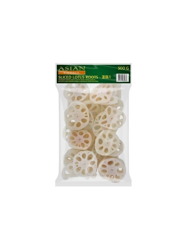 LOTUS ROOTS SLICE 500g ASIAN CHOICE