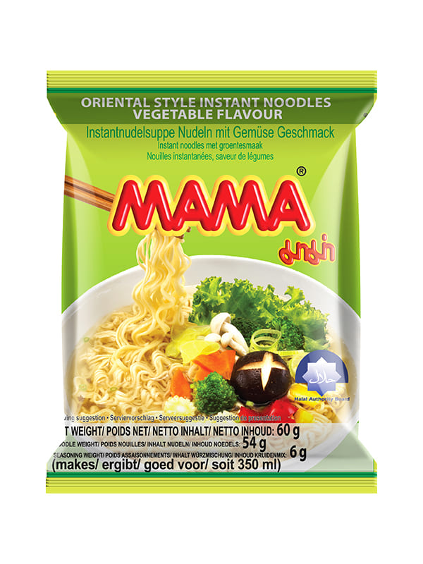 Instant noodles vegetable Mama 60g