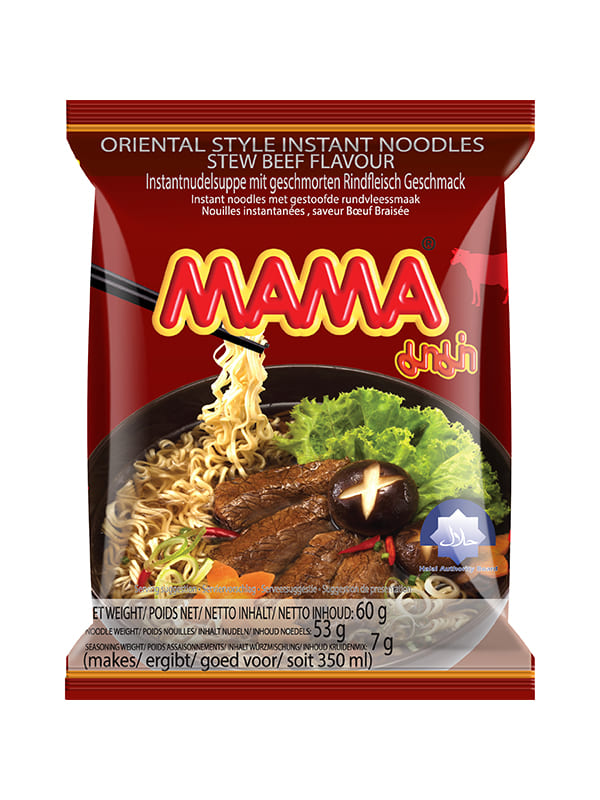 Instant noodles beef Mama 60g