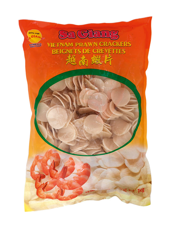 Prawn crackers vietnam Sa Giang 1kg