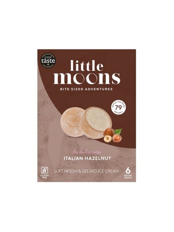Mochi ice hazelnut ice cream Little Moons 10x192gr