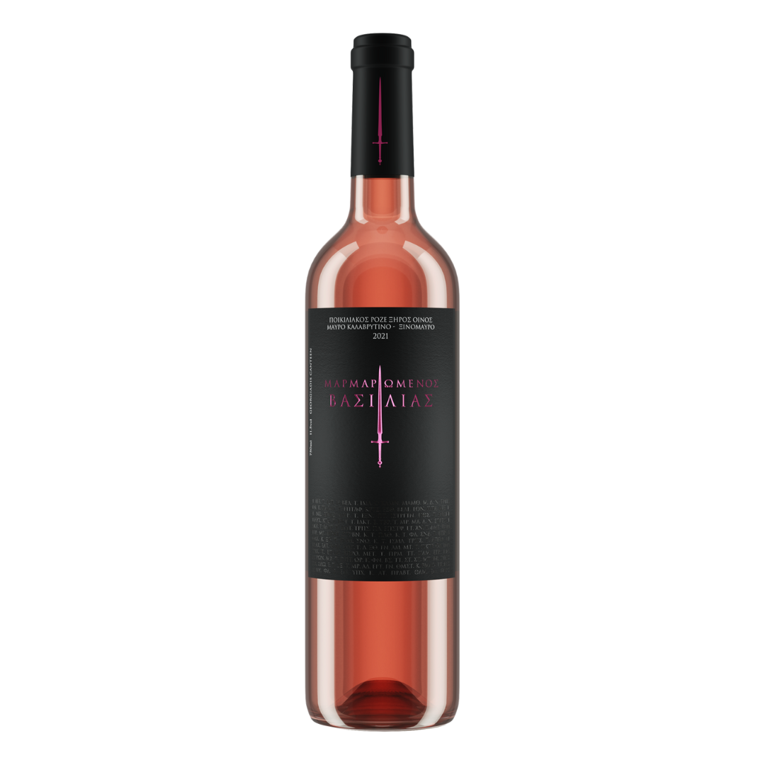 Μαρμαρωμένος Βασιλιάς ροζέ ξηρός 750ml
