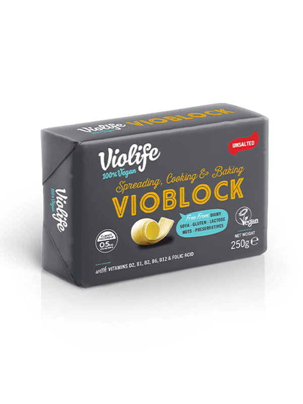 Vioblock φυτικό αναπλήρωμα βουτύρου 250g VIOLIFE
