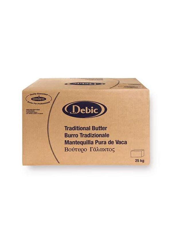 Βούτυρο αγελάδος 82% 25kg DEBIC