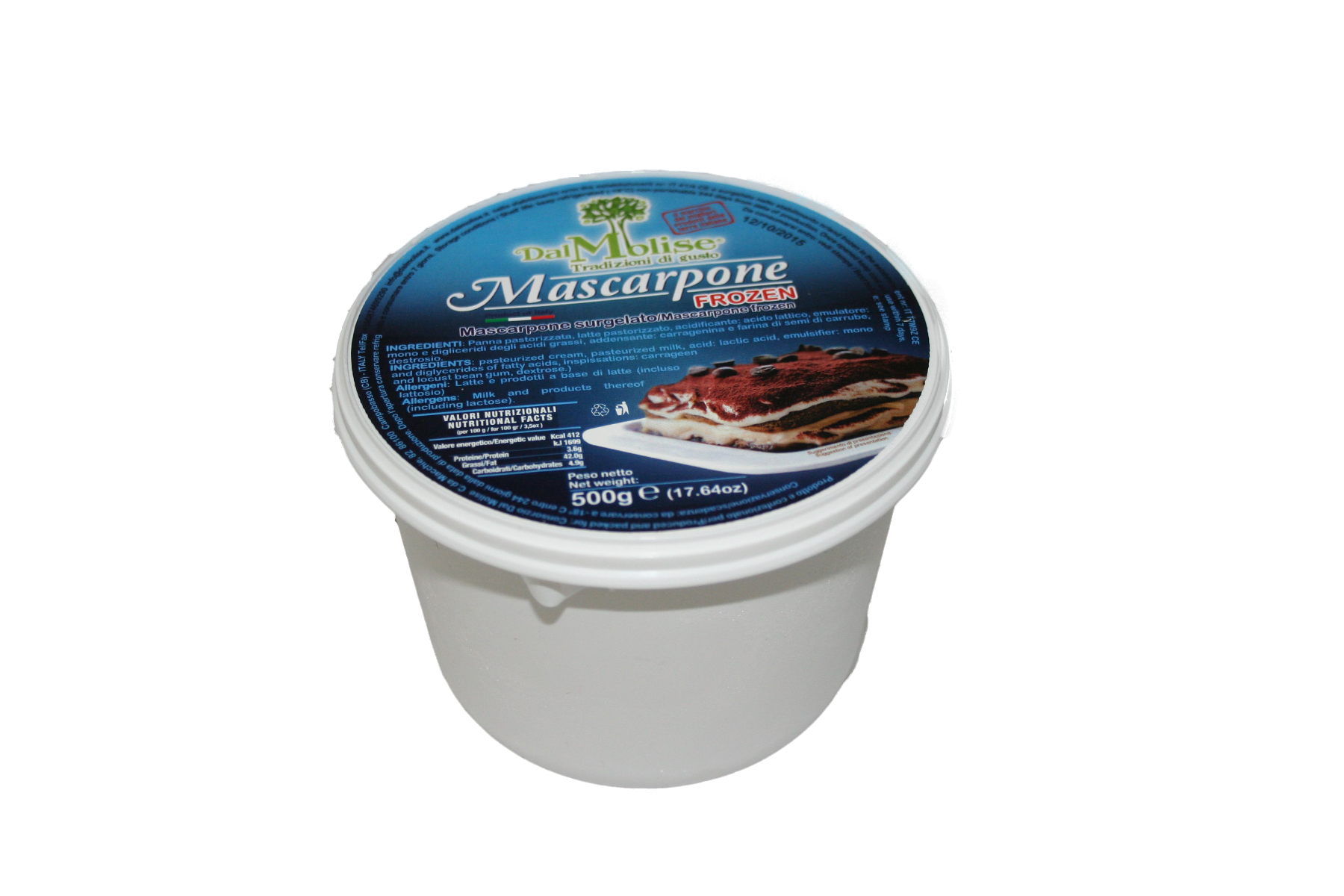 Mascarpone Dal Molise 500gr