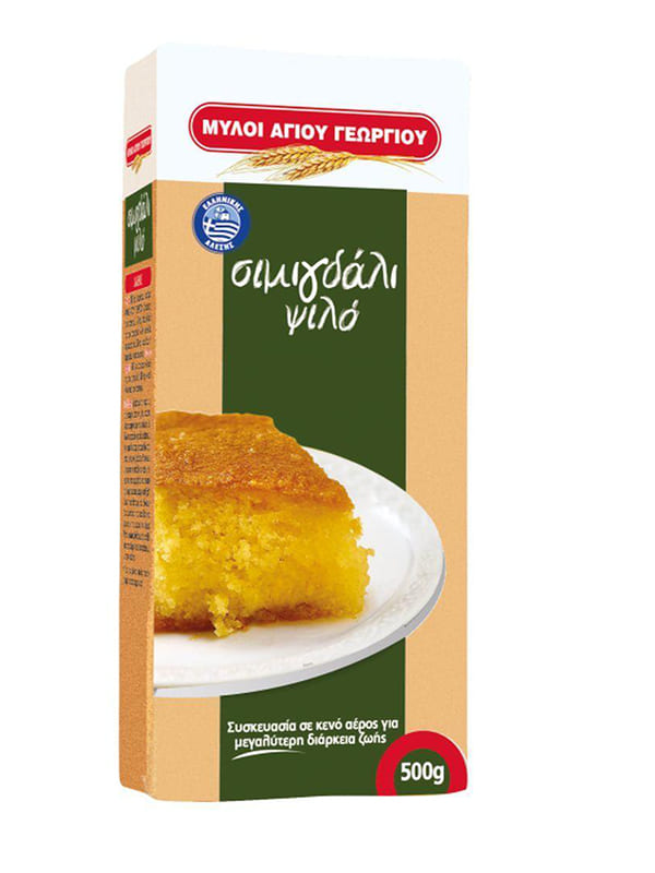 Σιμιγδάλι Νο3 ψιλό 500g ΜΥΛΟΙ ΑΓ. ΓΕΩΡΓΙΟΥ