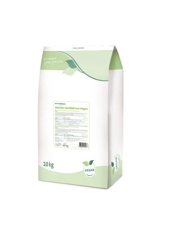 Vegan κρύα κρέμα ζαχ/κης meister vanillekrem 1X10kg