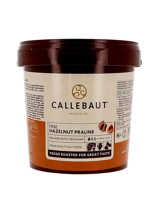 Καθαρή πάστα φουντουκιού Barry Callebaut 5kg