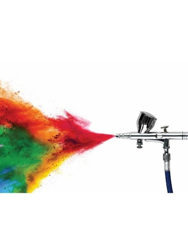 Χρώμα για αερογράφο ΜΑΥΡΟ 150g