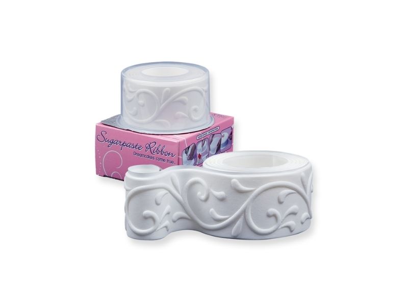 Ζαχ/τη κορδέλα γάμων λευκή 5x5cm