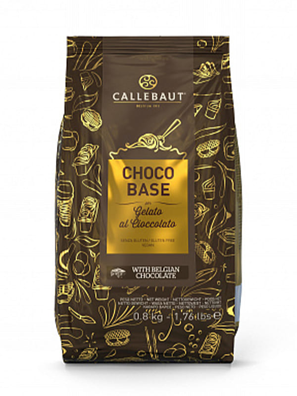 Choco base fondente powder Barry Callebaut 0.8kg
