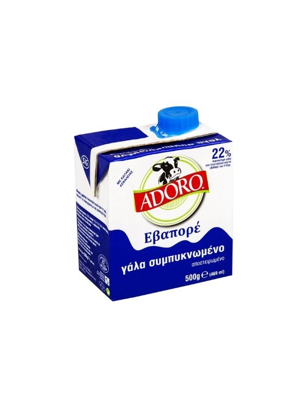 Γάλα εβαπορέ 500g ADORO