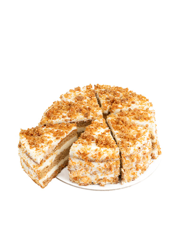 Carrot cake (8 κομμάτια) ALFA 1X1,1kg
