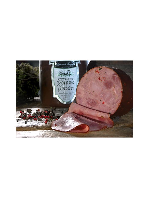 Μπούτι χοιρινό ελληνικό Α.Ο. καπνιστό 2,5kg ΜΠΟΡΑΣ